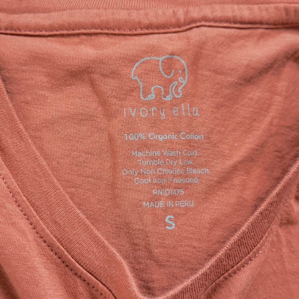 Small Ivory Ella long sleeve tee shirt like new - Picture 3 of 3